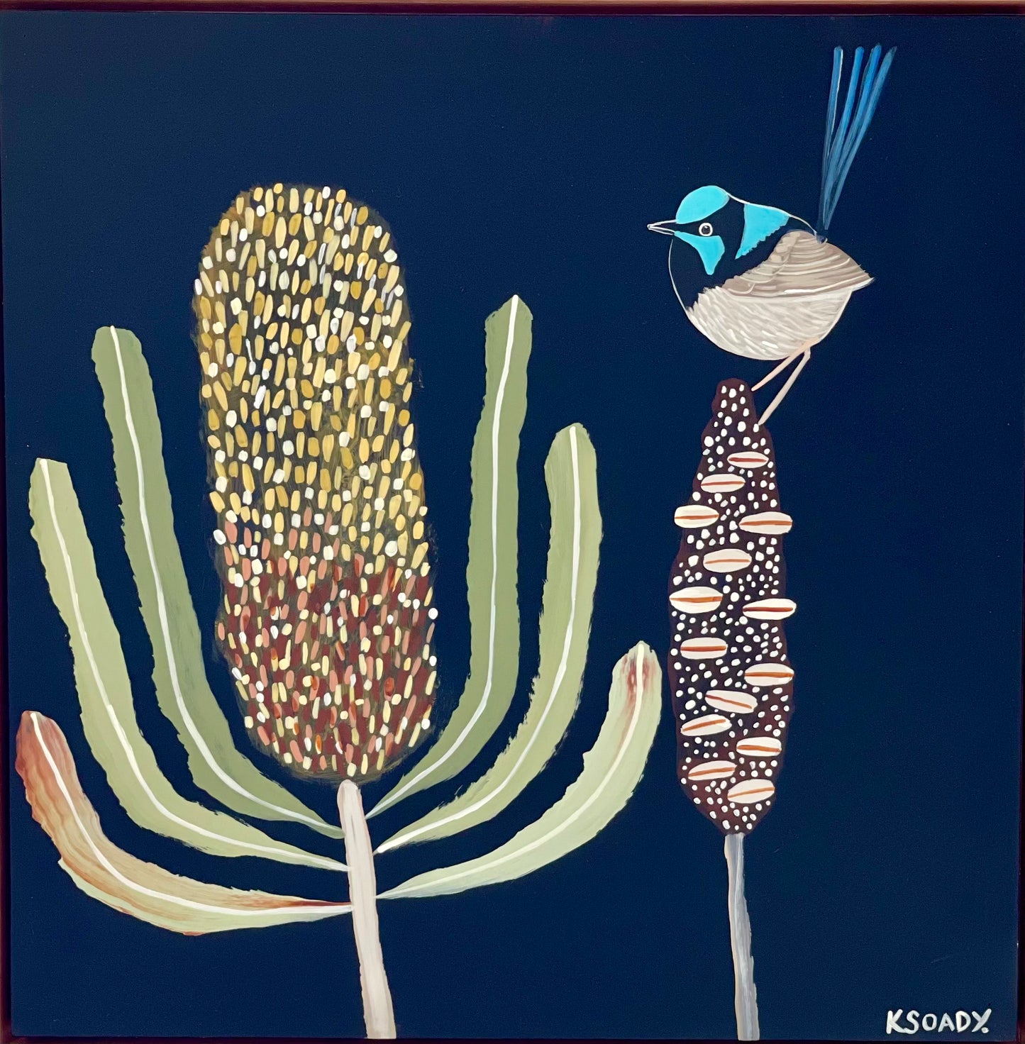 Banksia Nocture and Fairy Wren