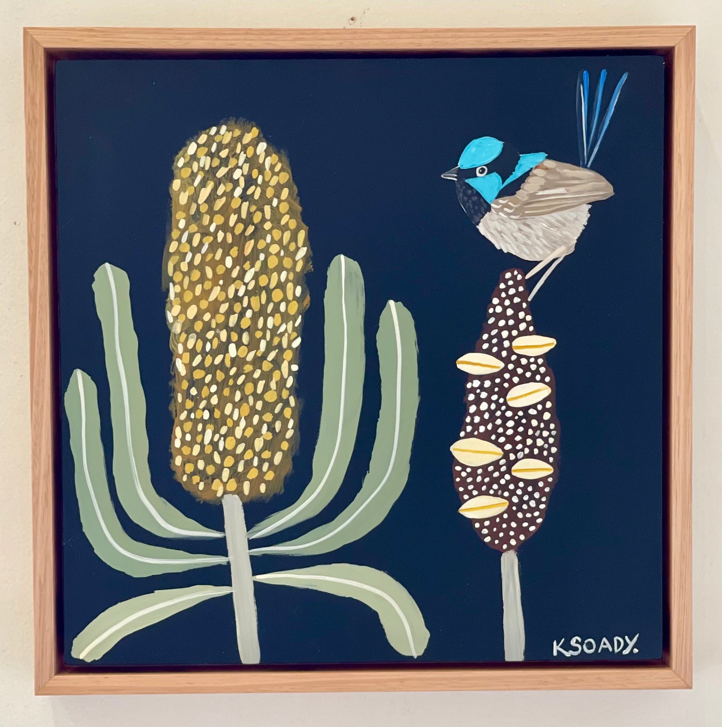Banksia Nocturne and Fairy Wren #2