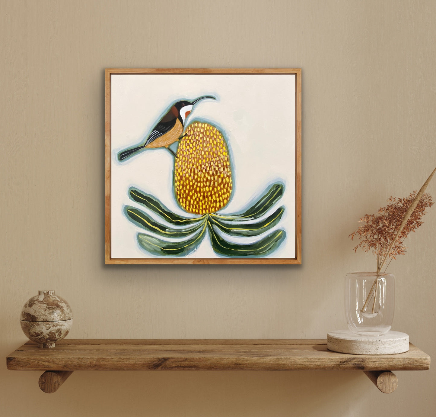 Honeyeater and Banksia #4