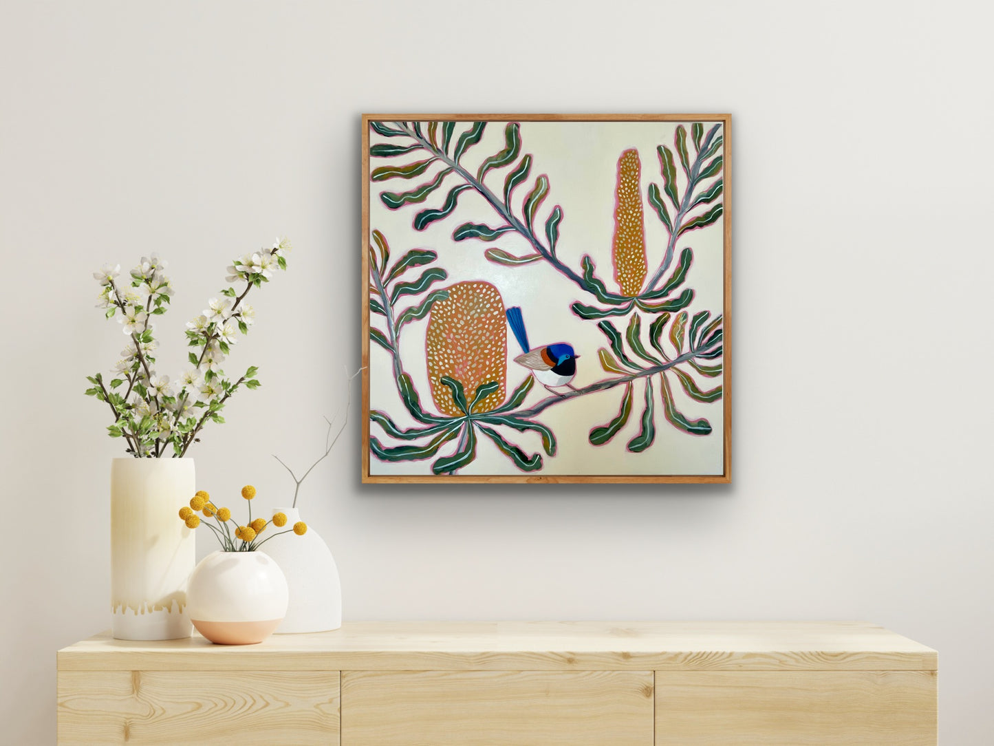 Banksia and Fairy Wren #8