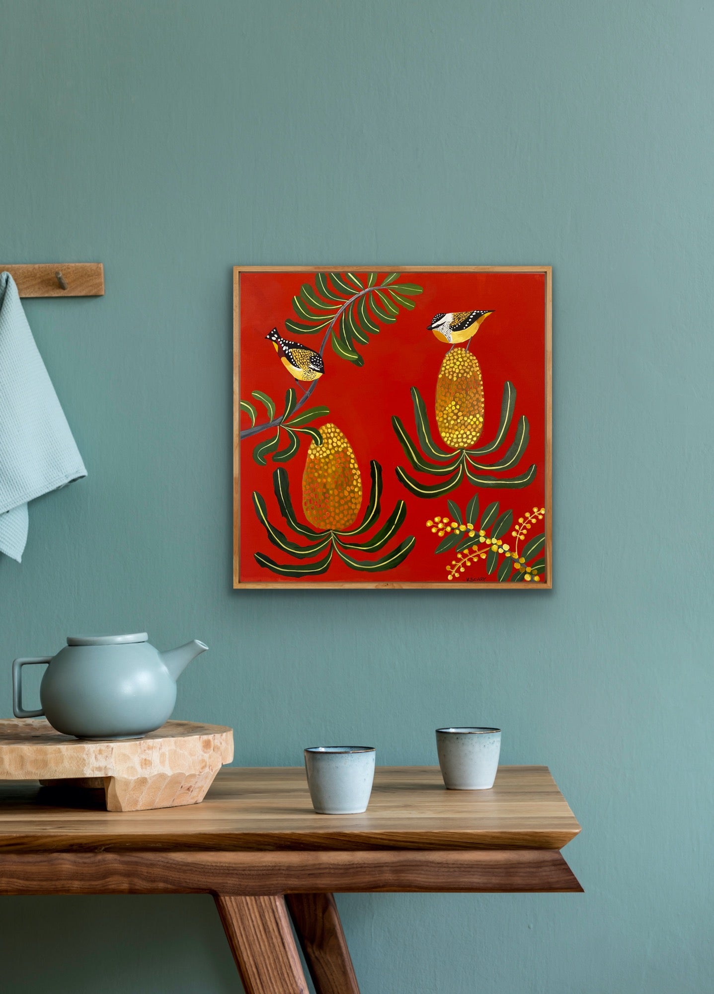 Pardalotes and Banksias