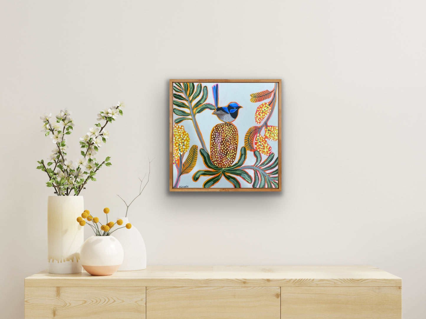 Fairy Wren and Natives #4