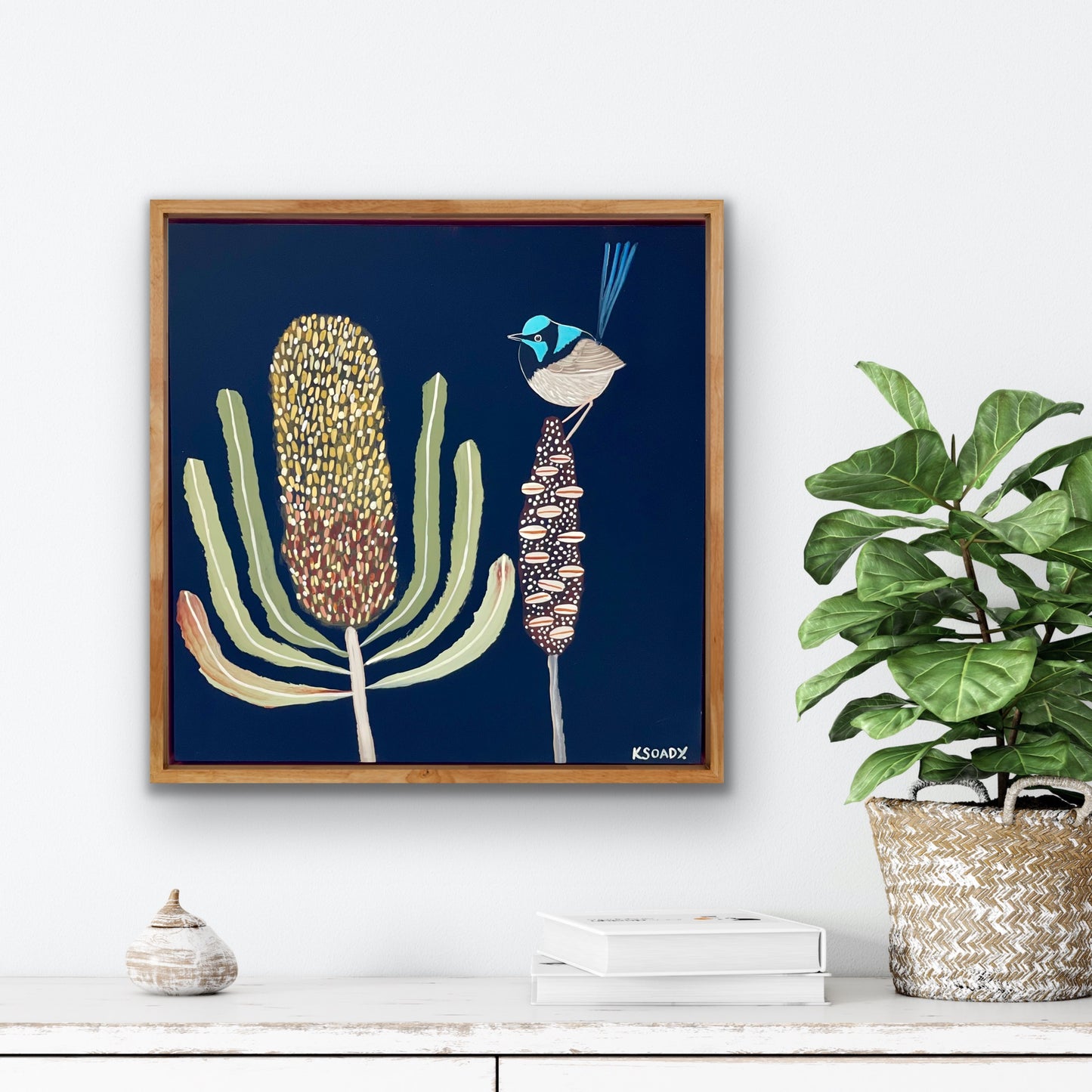 Banksia Nocture and Fairy Wren