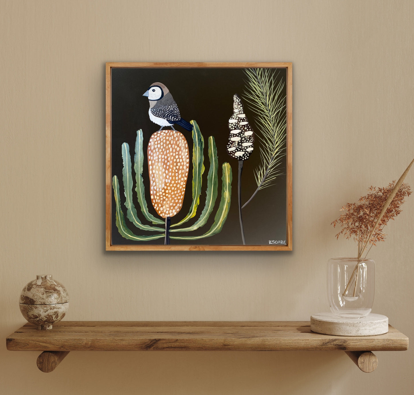 Finch and Banksia #2