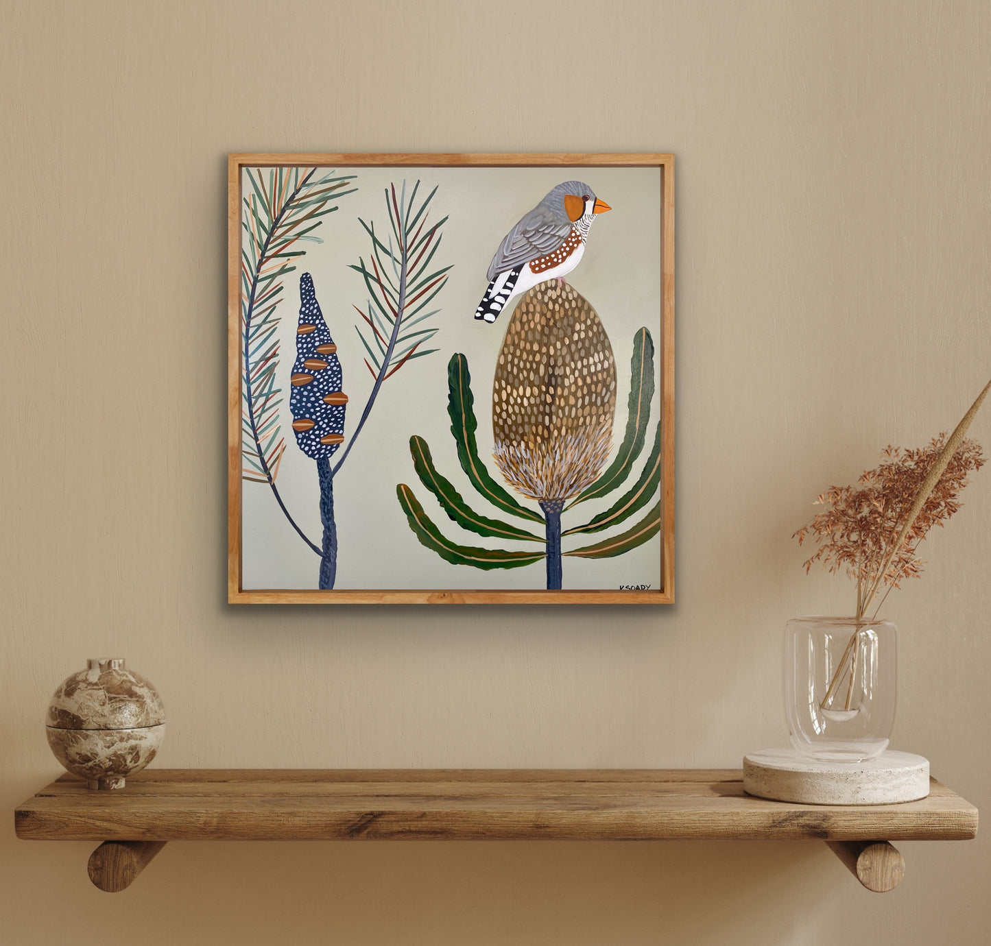 Finch and Banksia #6
