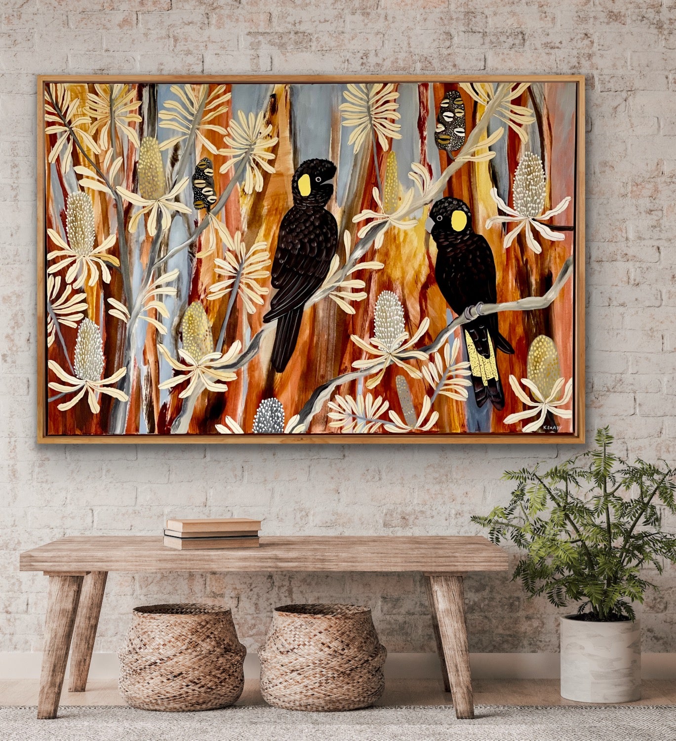 Black Cockatoo Sunset #3