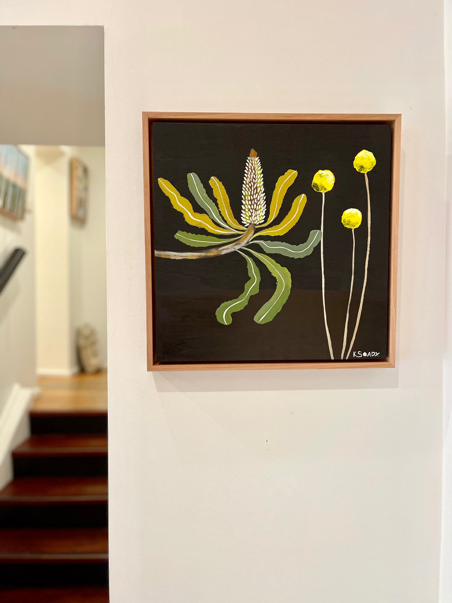 Billy Buttons & Banksia #5