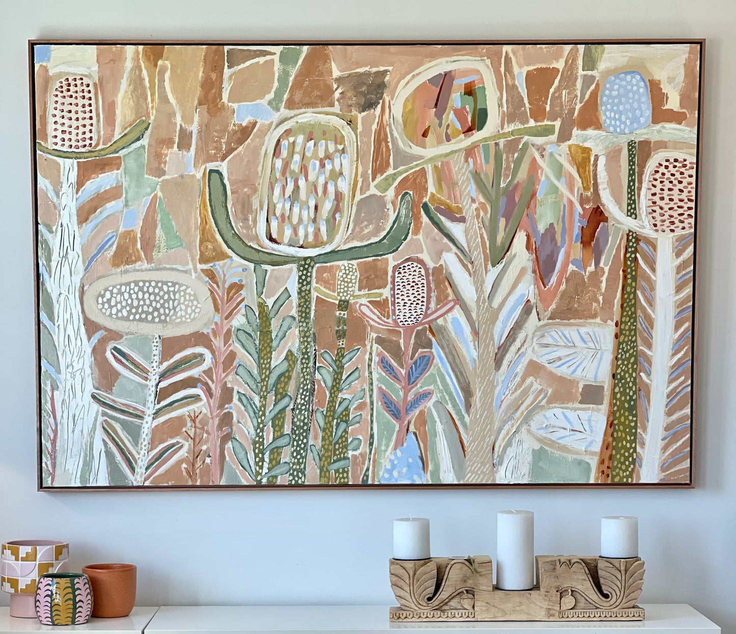 Afternoon Garden with Natives