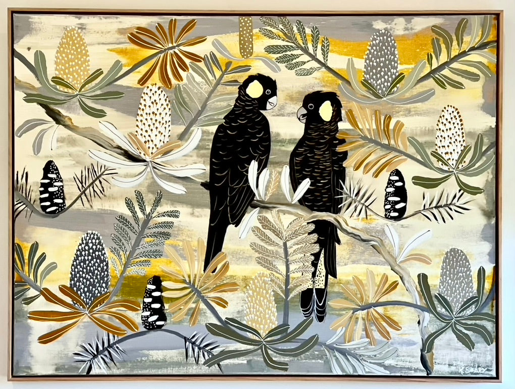 Autumn Natives and Black Cockatoos