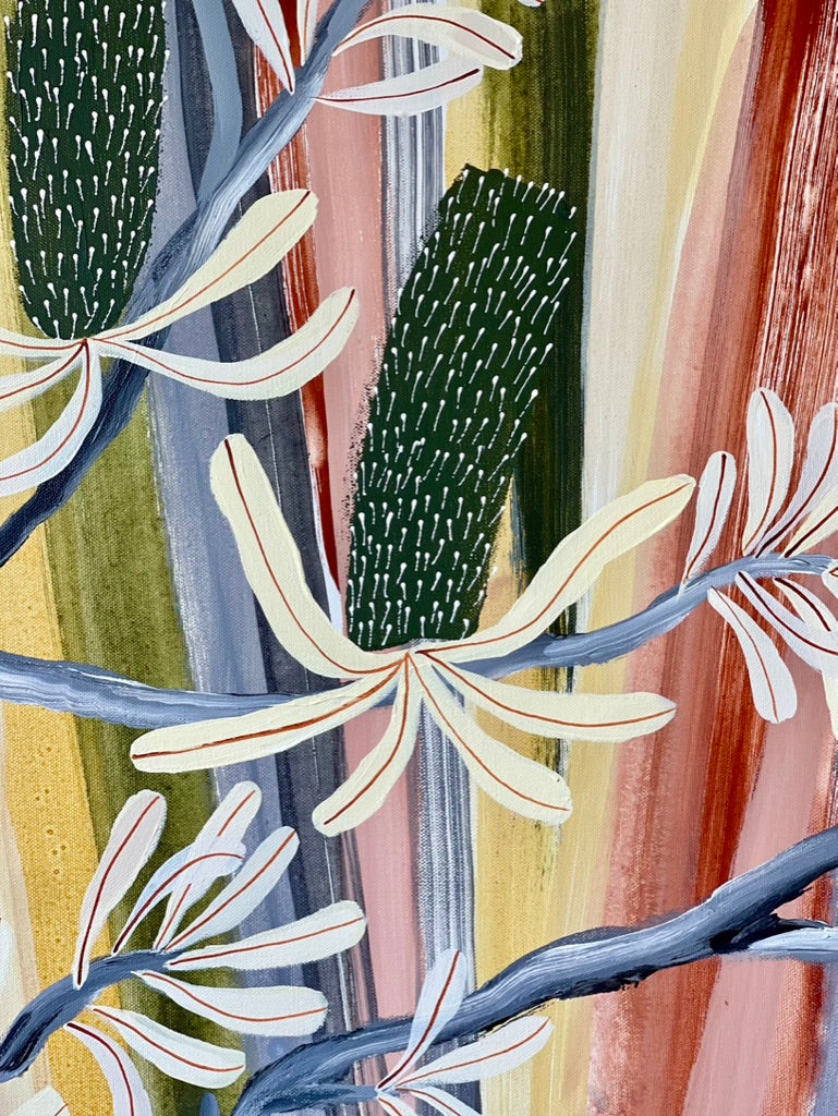 Desert Banksia and Black Cockatoos #2