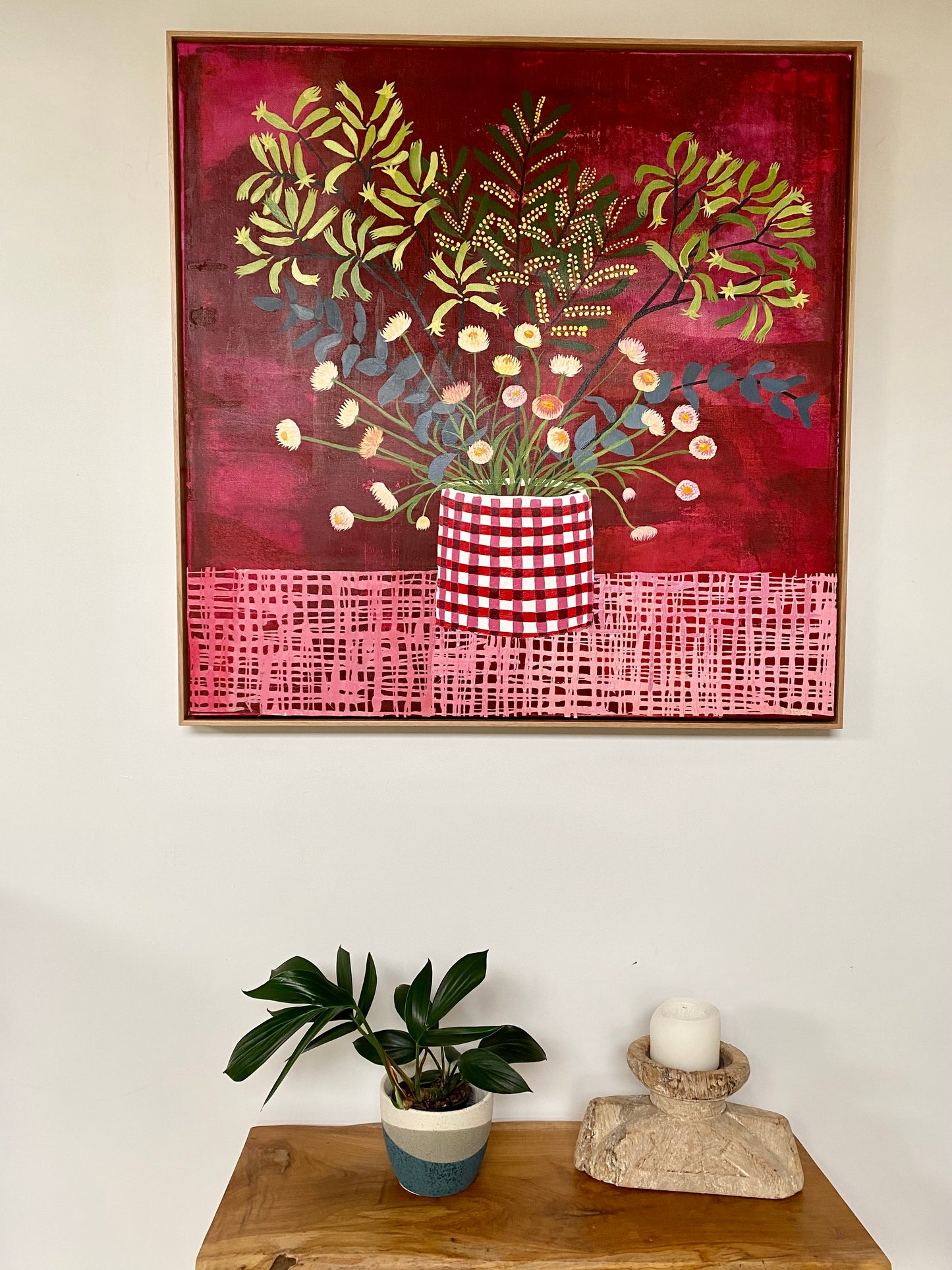Still Life with Straw Flowers