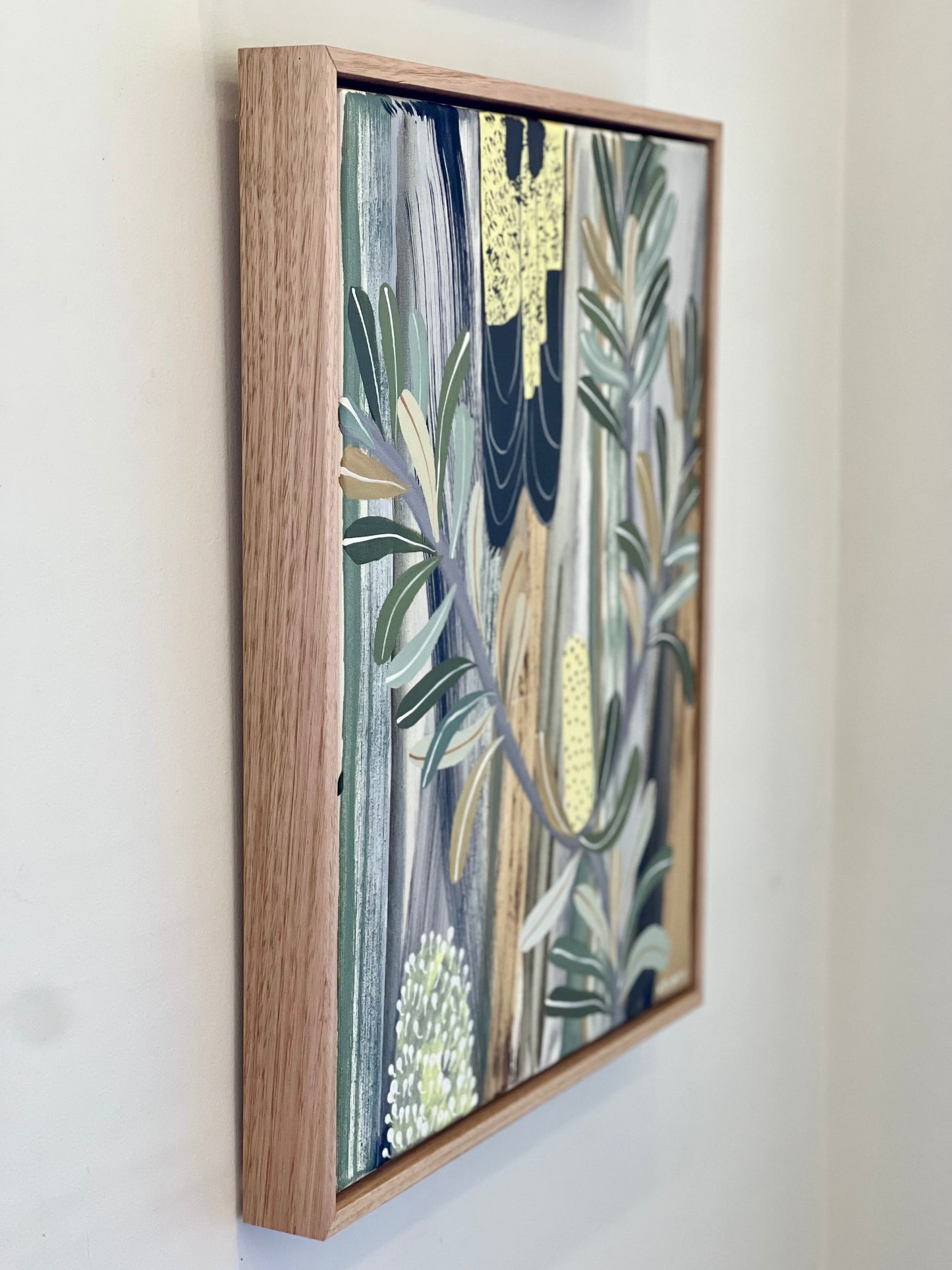Tail Feathers and Banksia #2