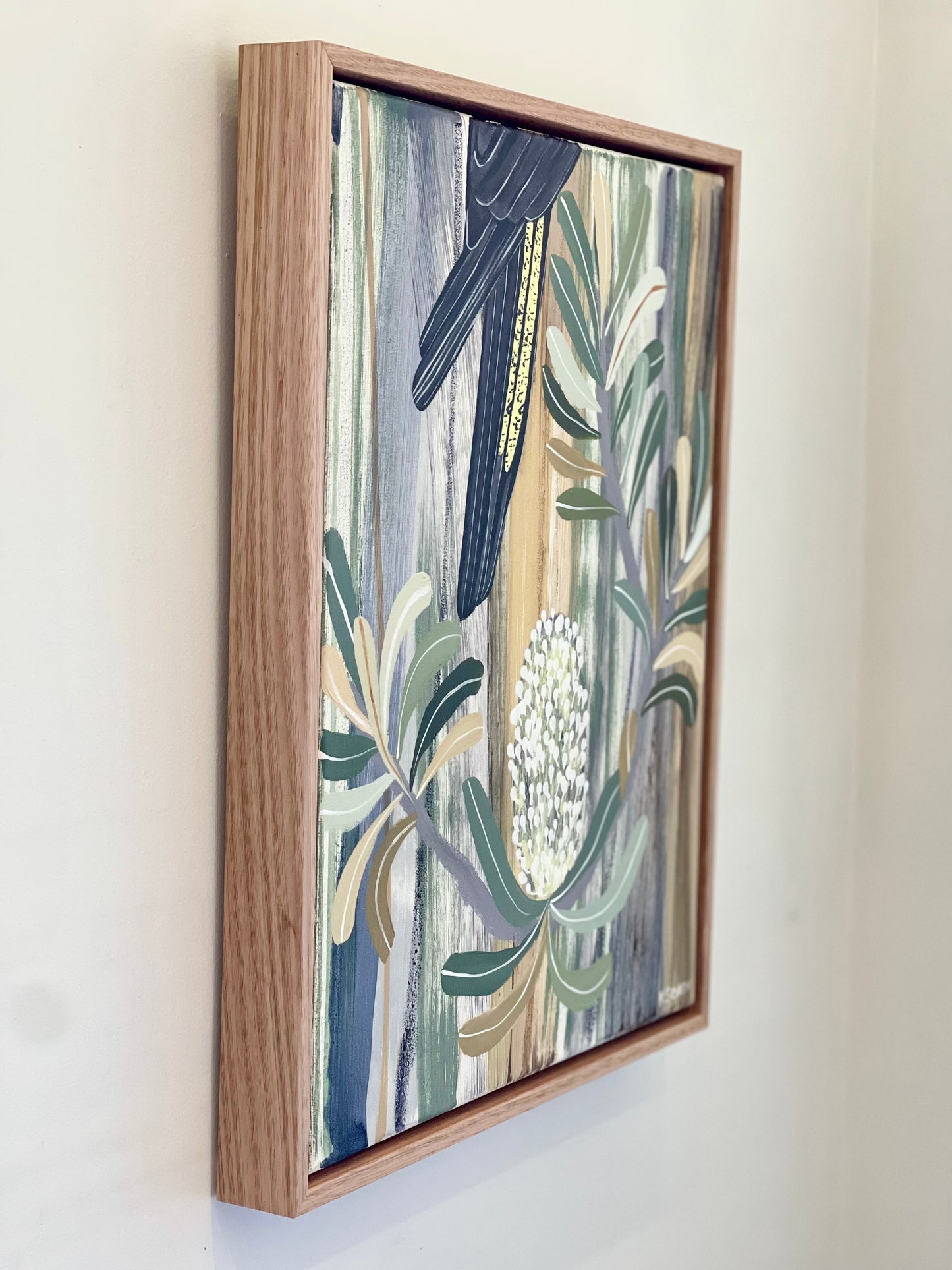 Tail Feathers and Banksia #1