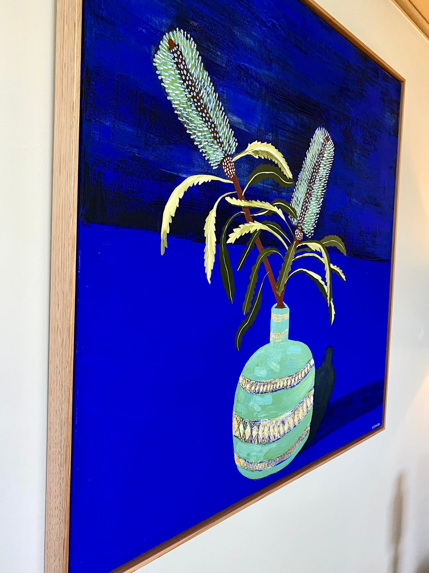 Luminous Blue Banksia