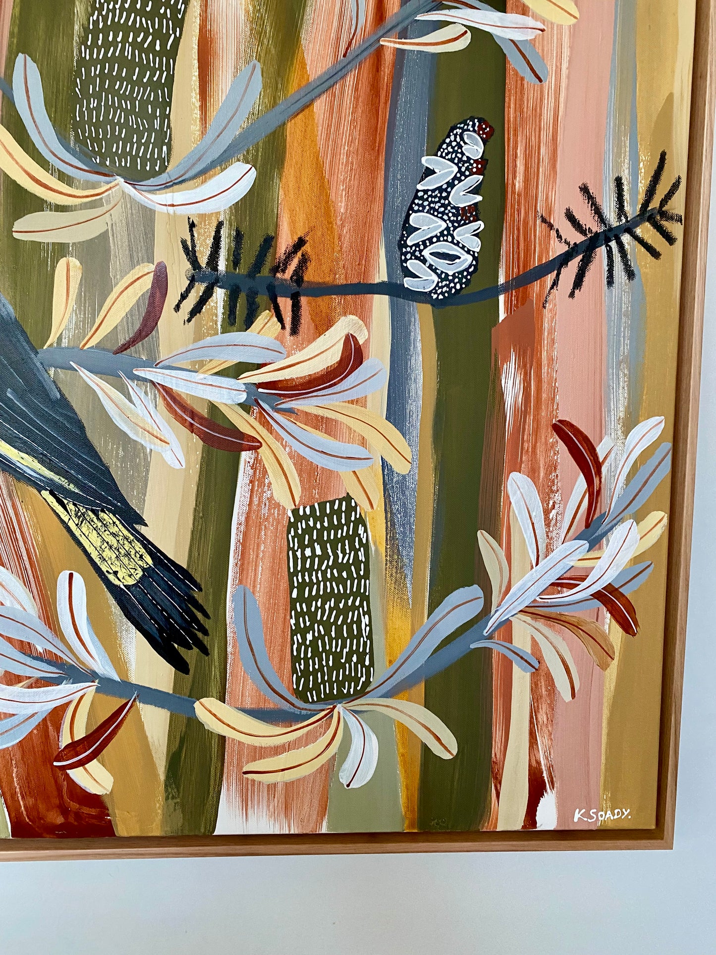 Desert Banksia with Black Cockatoos - Central Coast 2022