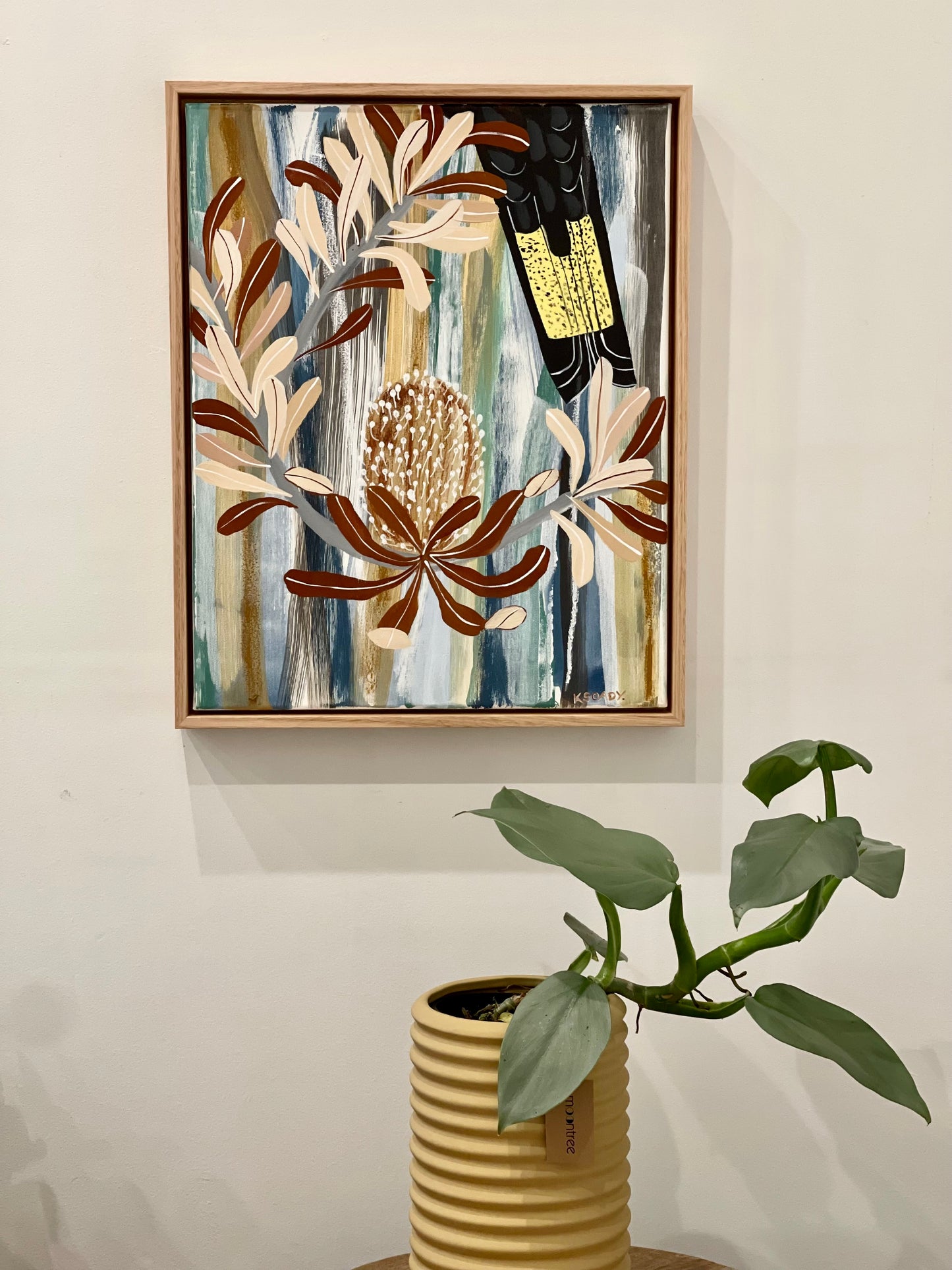 Tail Feathers and Banksia #5