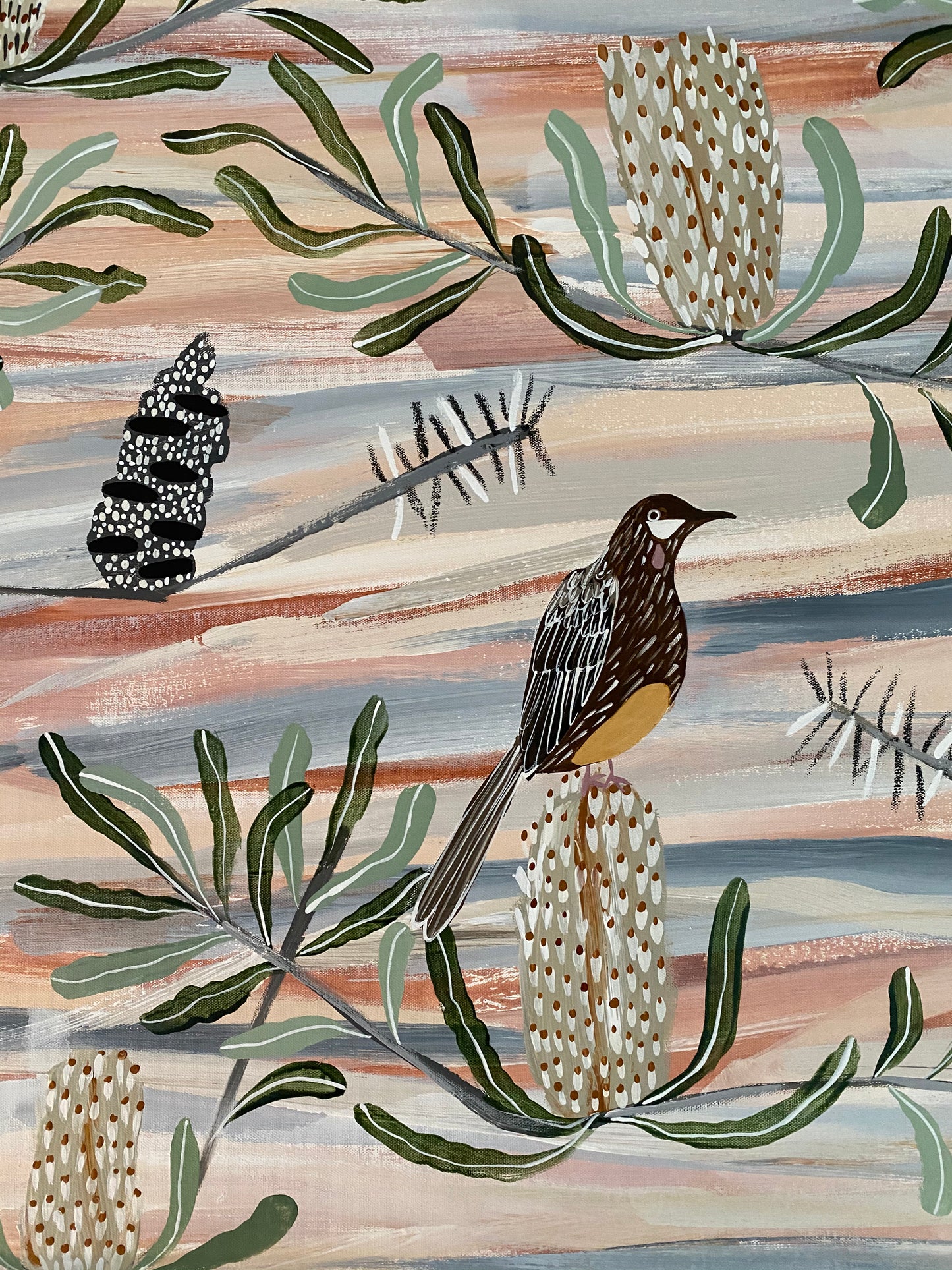 Banksia and Wattlebird