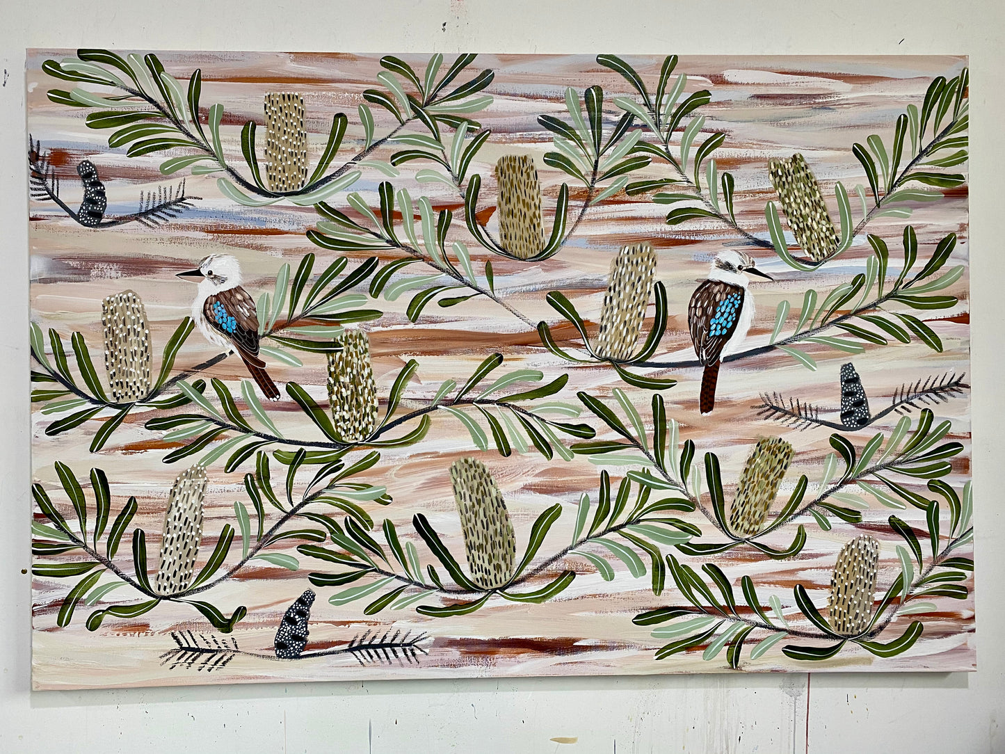 Dessert Banksia and Kookaburras- Sydney