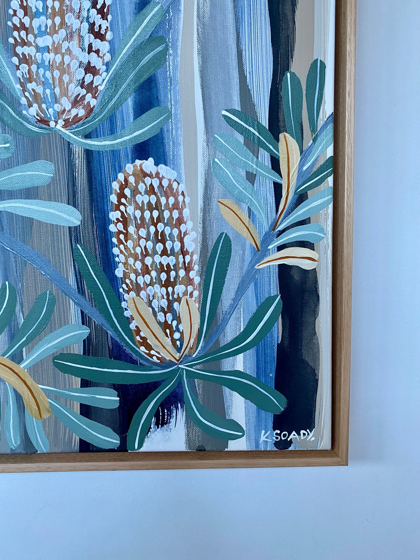 Boobook in the Banksias
