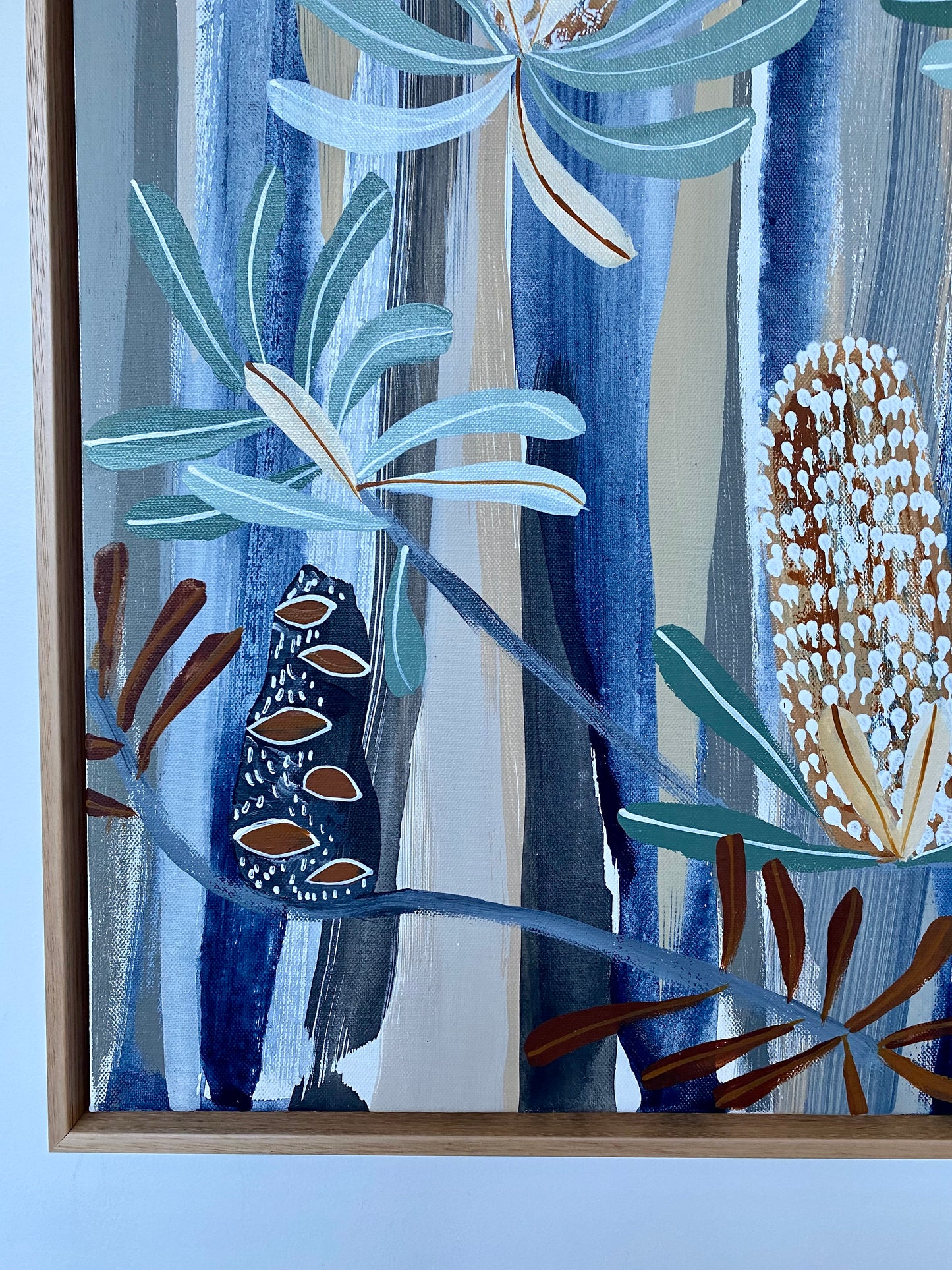 Boobook in the Banksias
