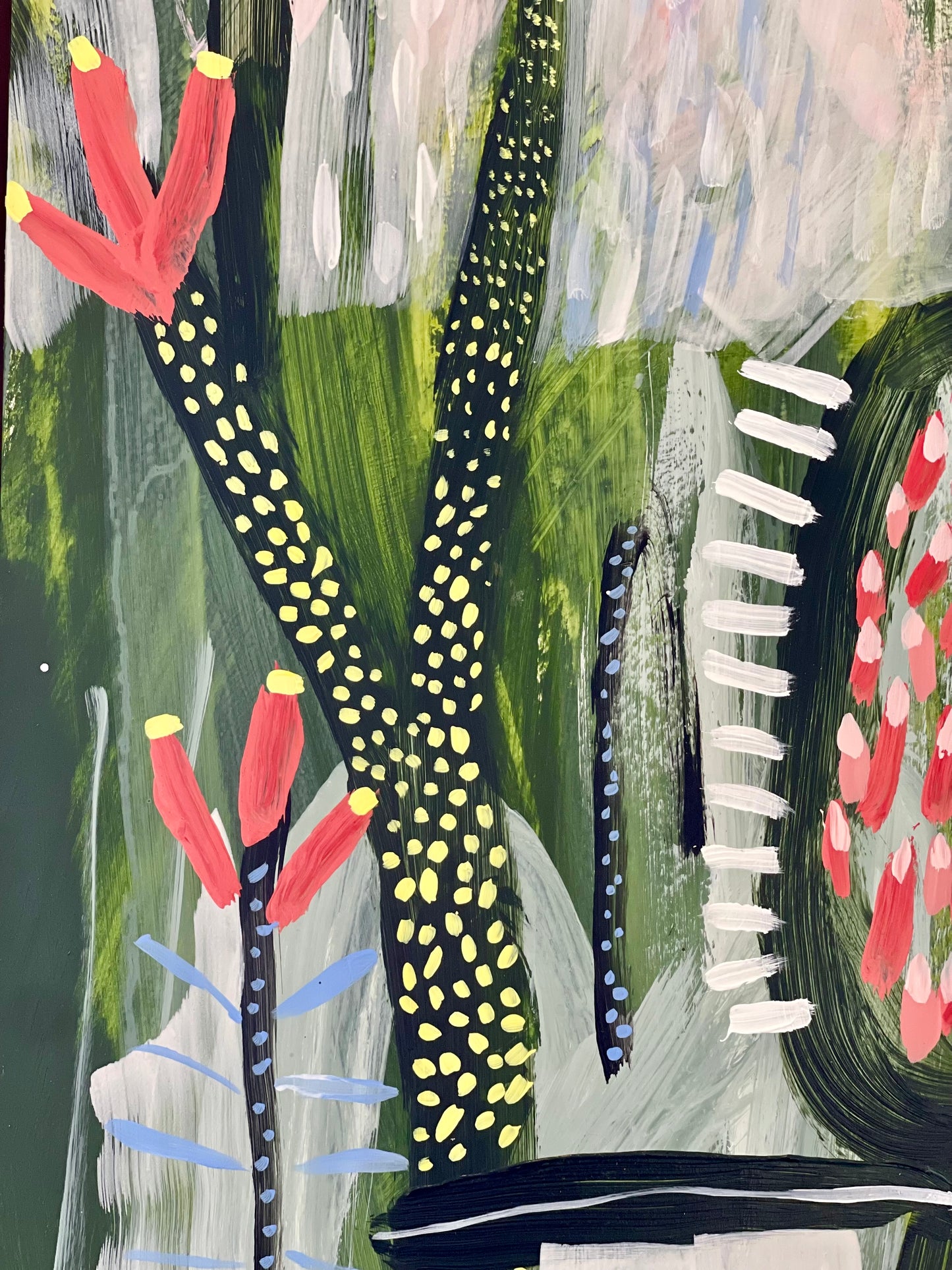 Gang Gang Abstract #2