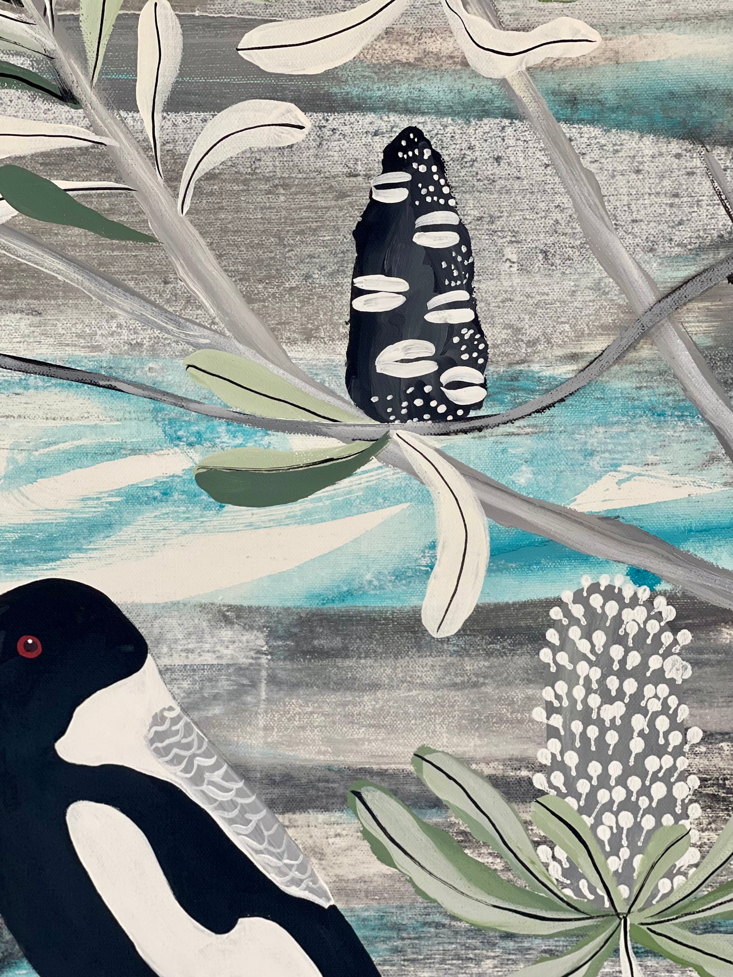 Magpie and Blue Sky