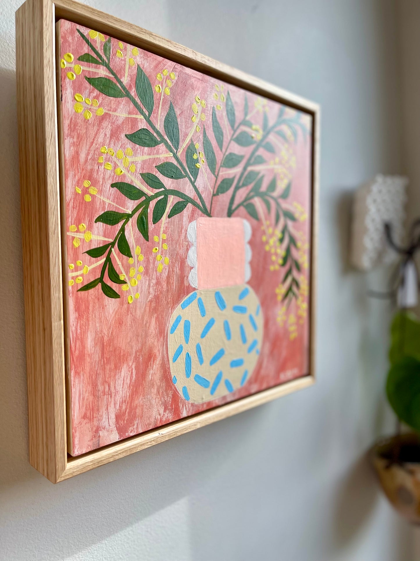 Acacia and Vase