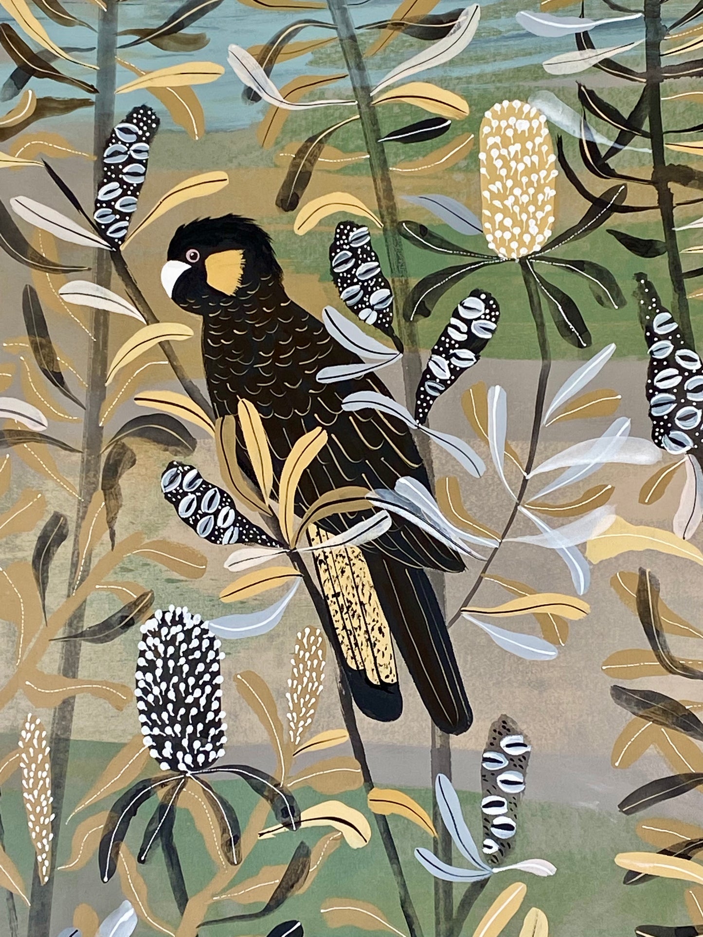 Black Cockatoo Banksia #3