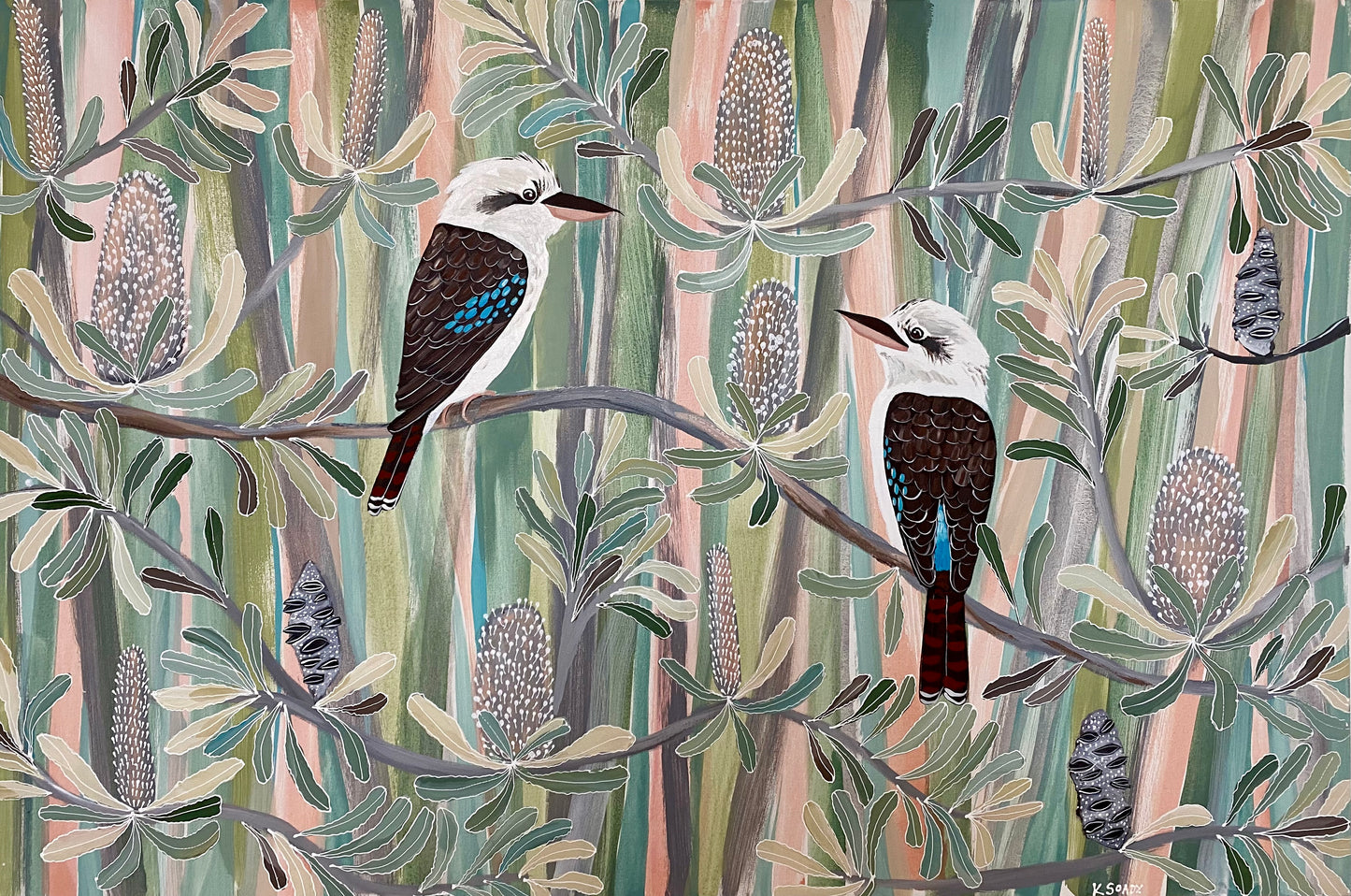 Kookaburras at Yowie Bay