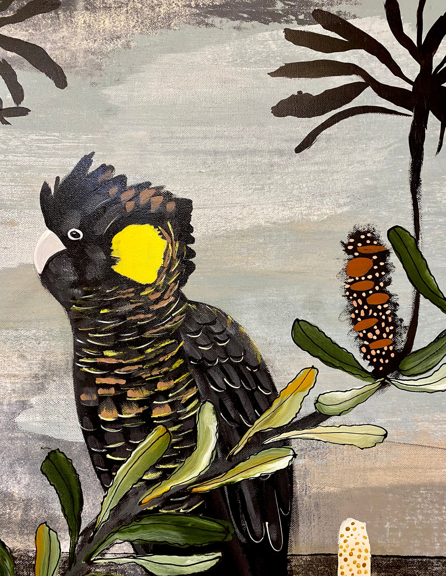 Black Cockatoo Dusk