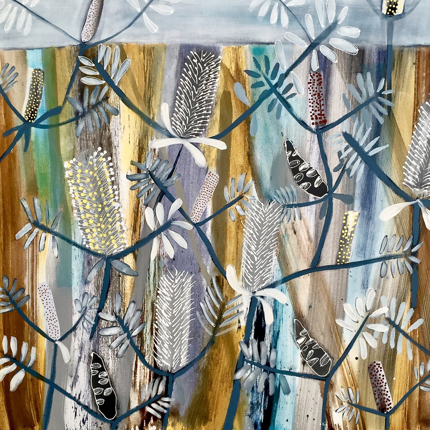 Sunlight Through the Banksias