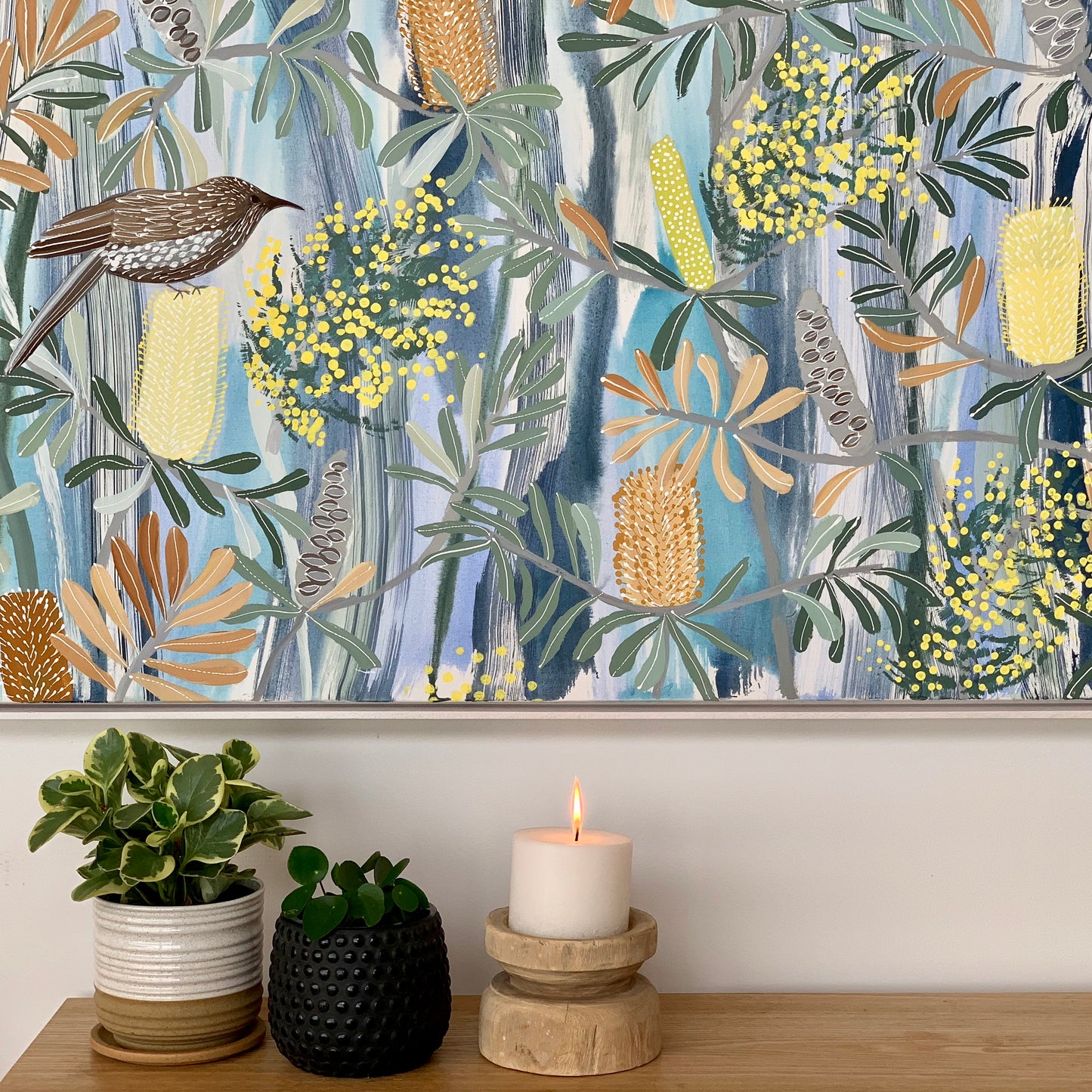 Acacia and the Wattlebird