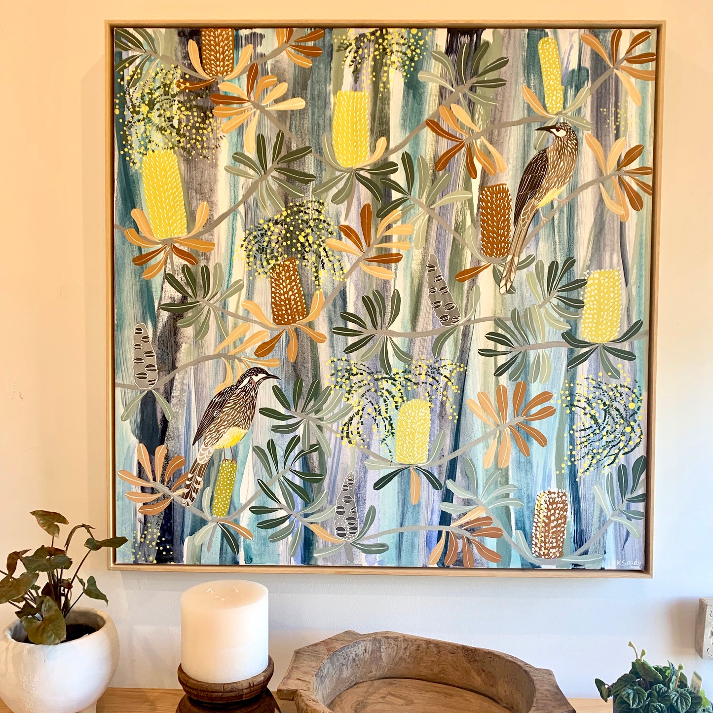 Acacia and the Wattlebirds