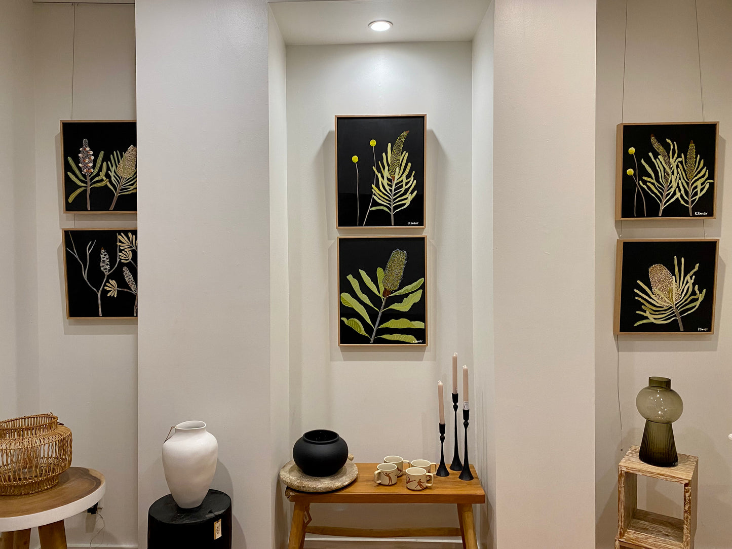 Billy Buttons and Banksia #2