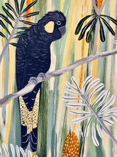 Load image into Gallery viewer, Black Cockatoo at Dawn