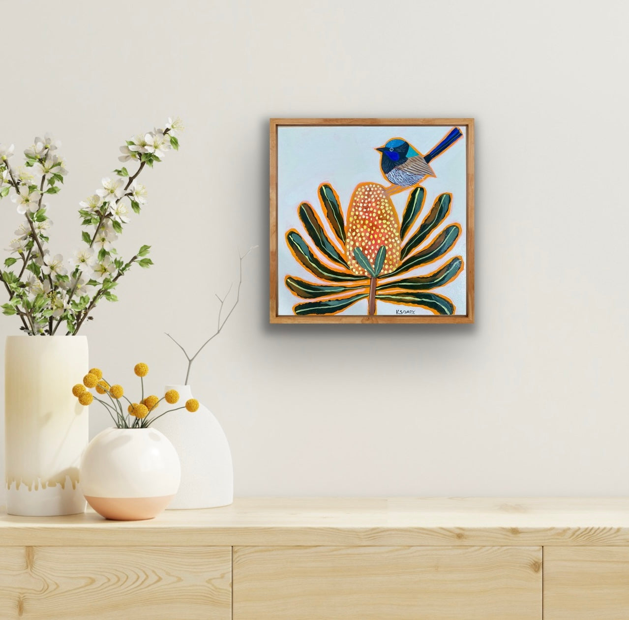 Banksia & Fairy Wren #6