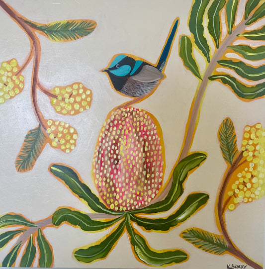 Fairy Wren & Natives #2