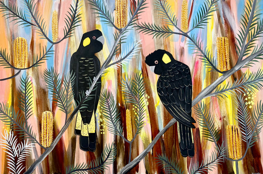 Spring Black Cockatoos #6