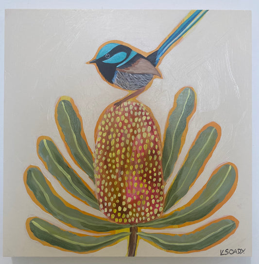 Banksia & Fairy Wren #1