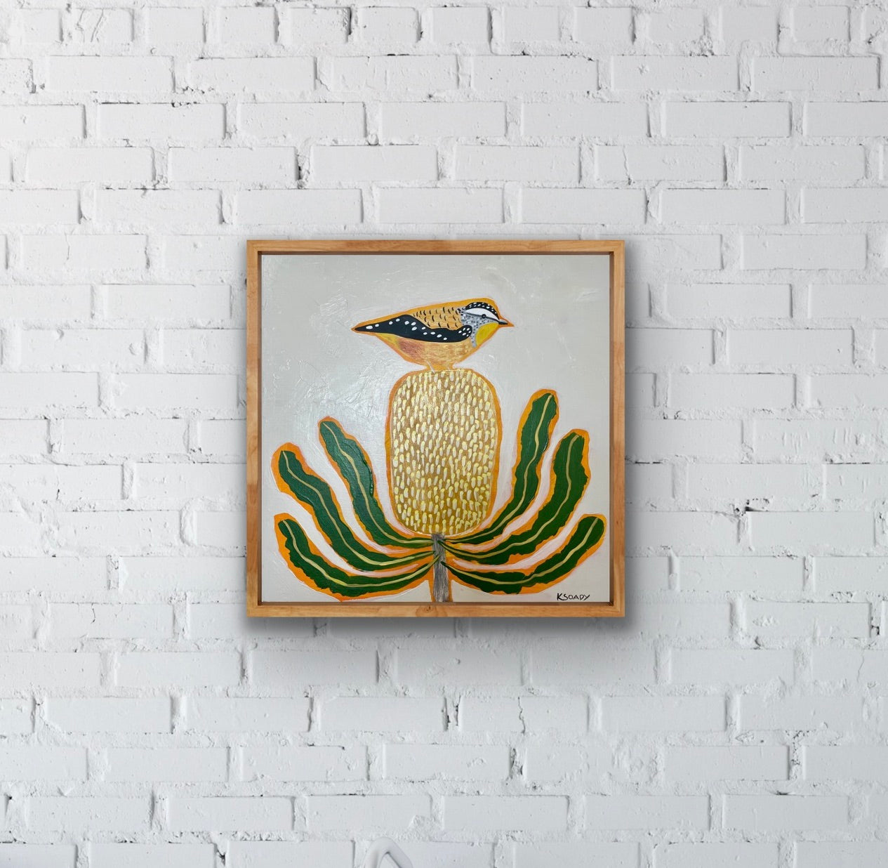 Pardalote and Spring Banksia #2