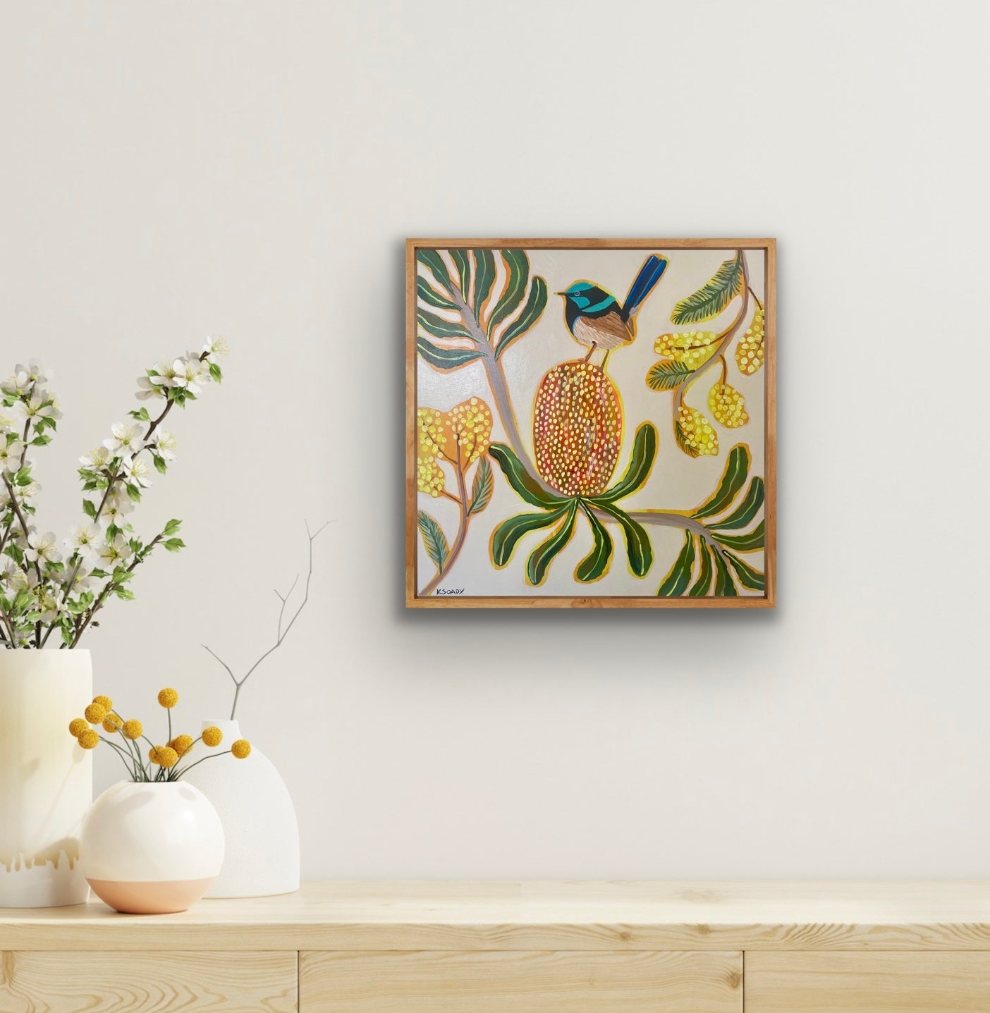 Fairy Wren & Natives #1