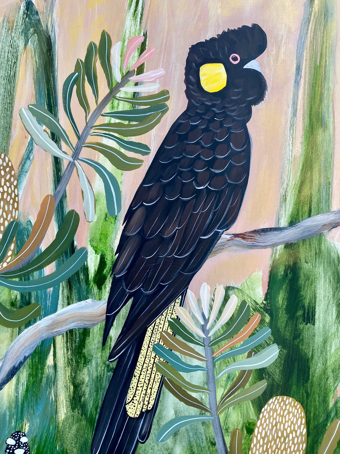 Black Cockatoos at Golden Hour #3