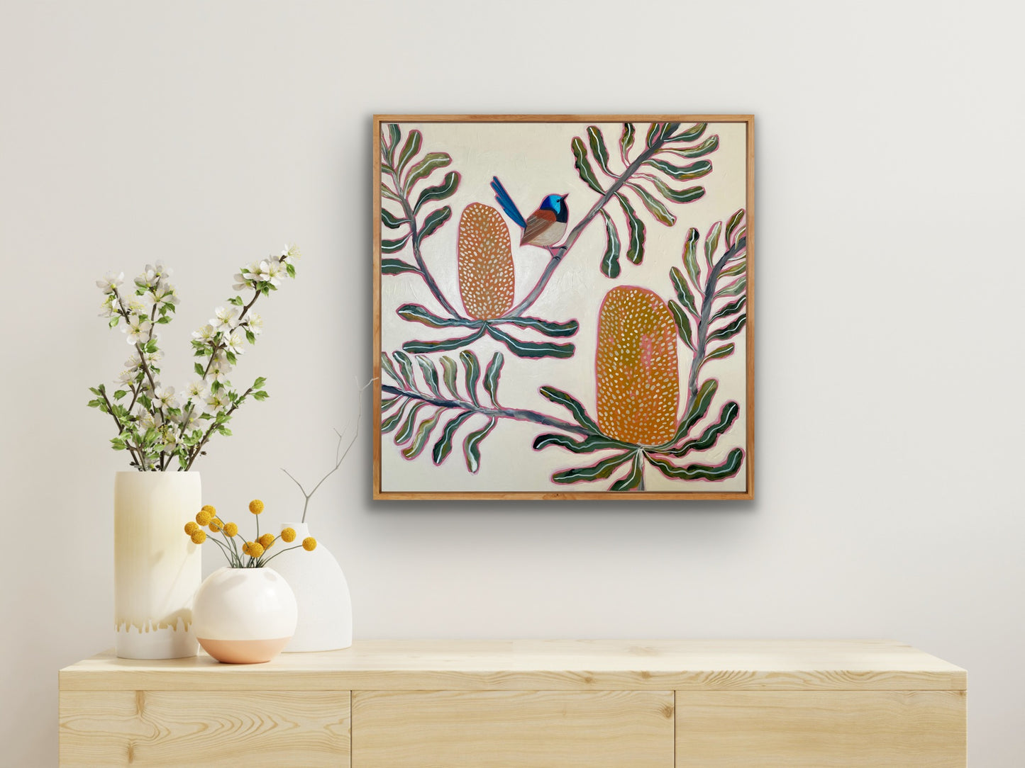 Banksia and Fairy Wren #7