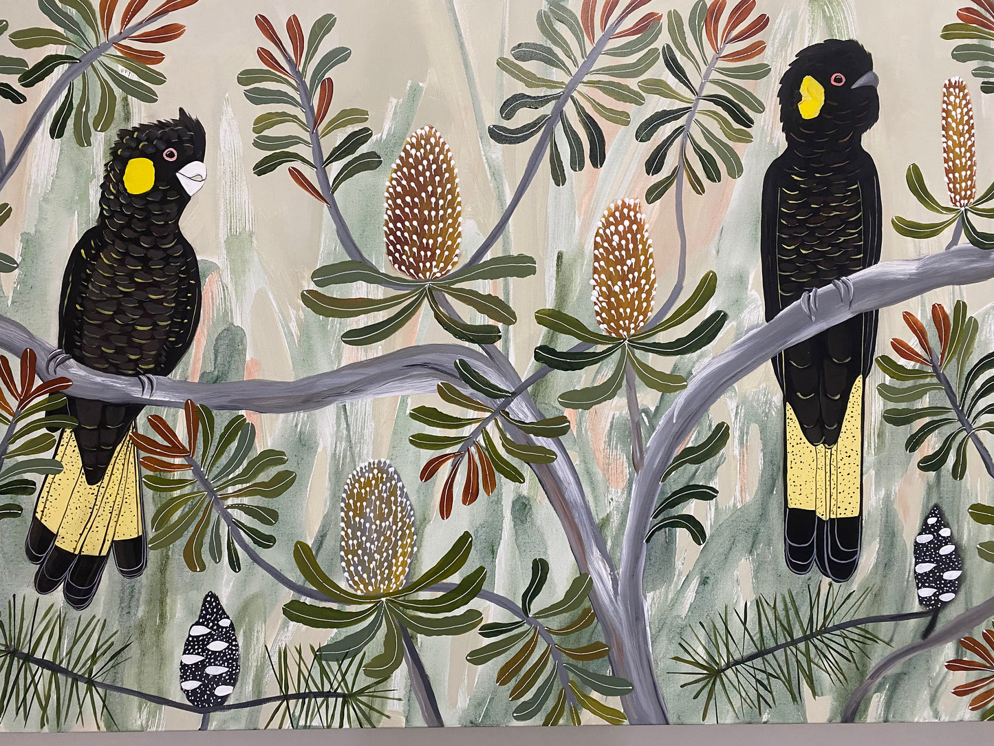 Autumn Black Cockatoos #7