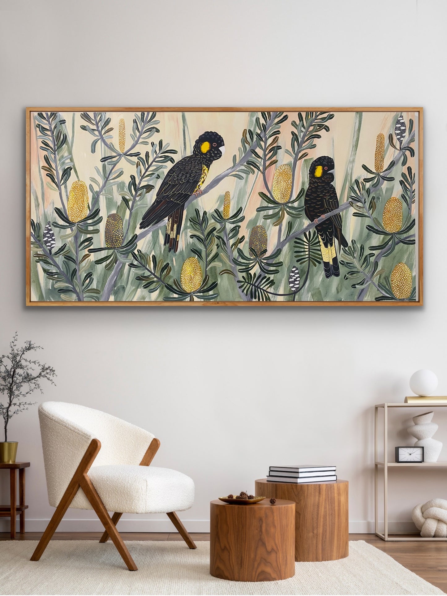 Autumn Black Cockatoos #8