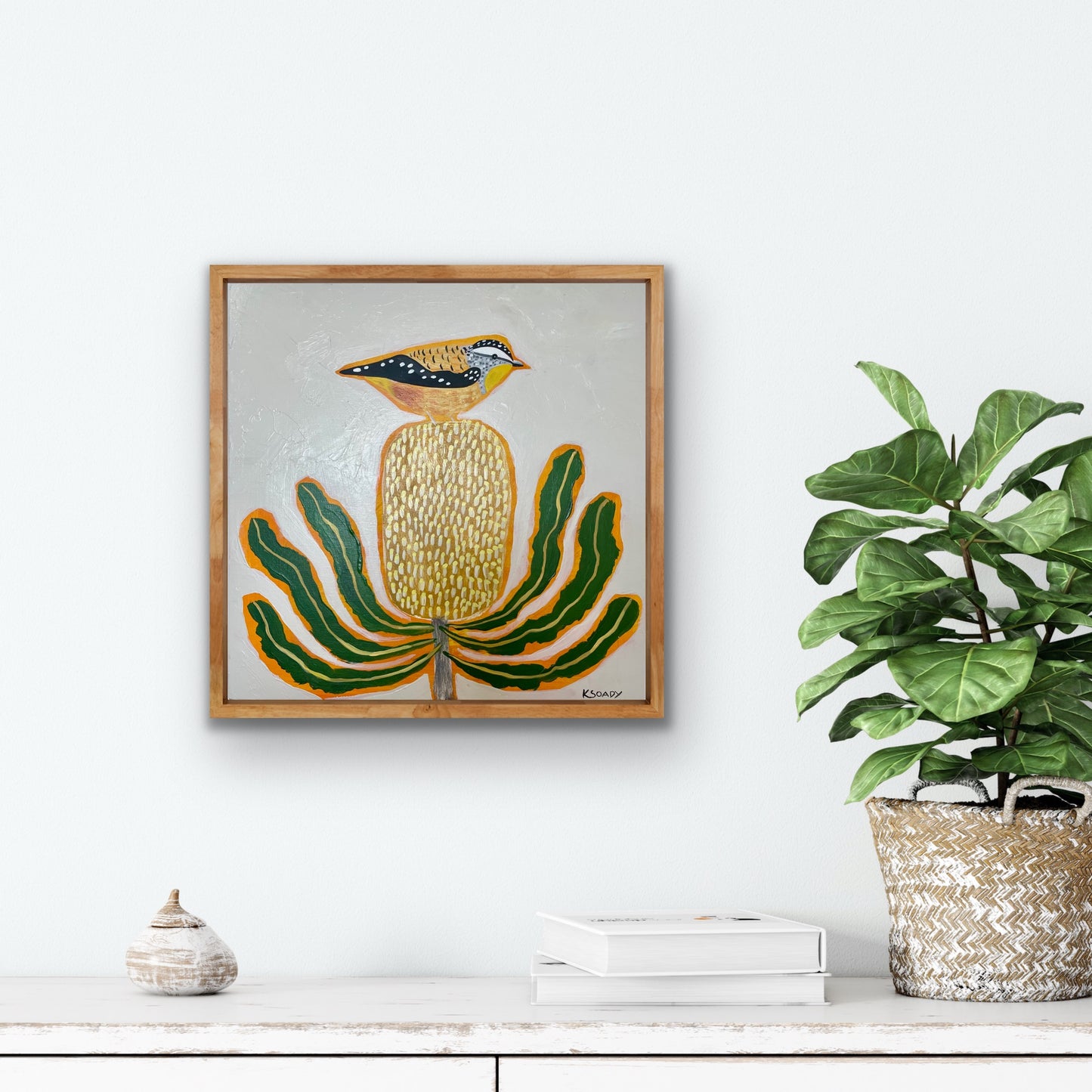 Pardalote and Spring Banksia #2