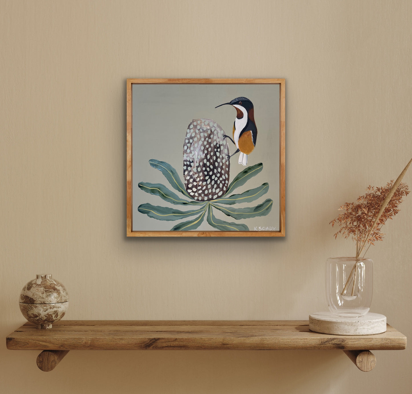 Honeyeater and Banksia #5