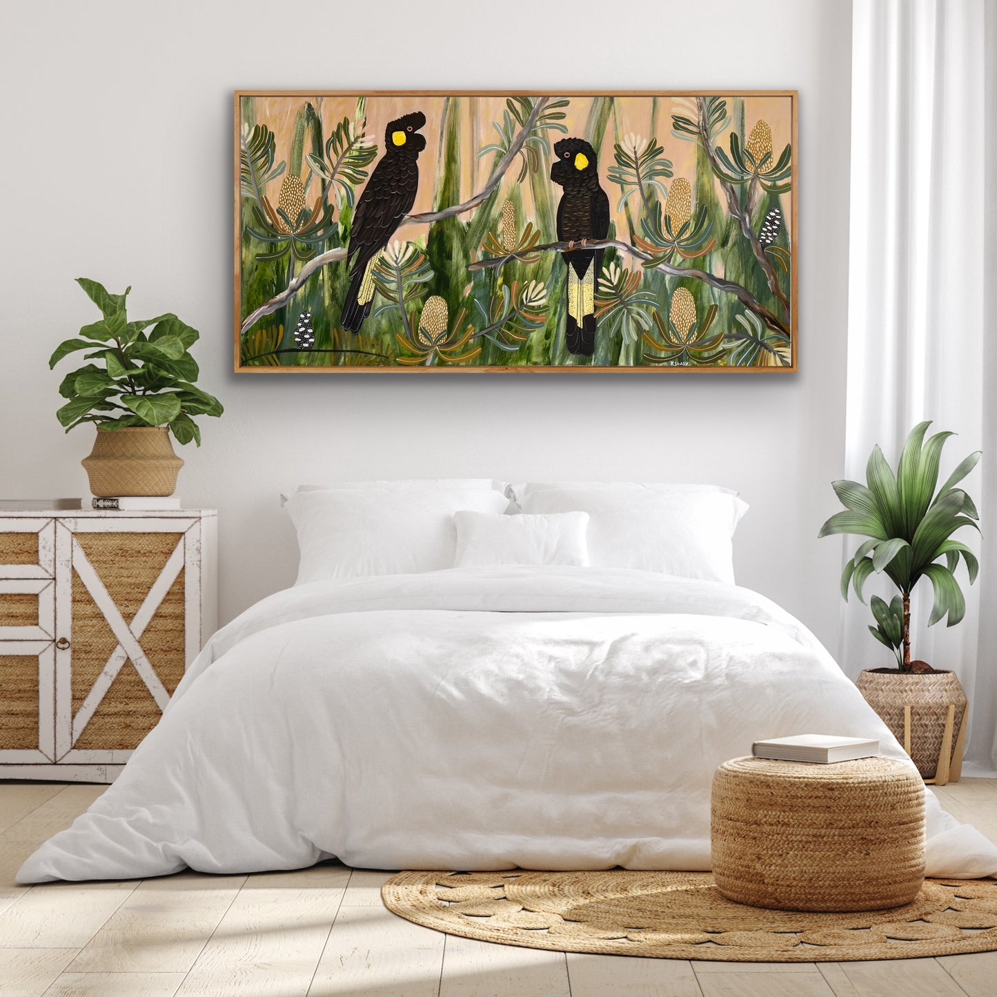 Black Cockatoos at Golden Hour #3