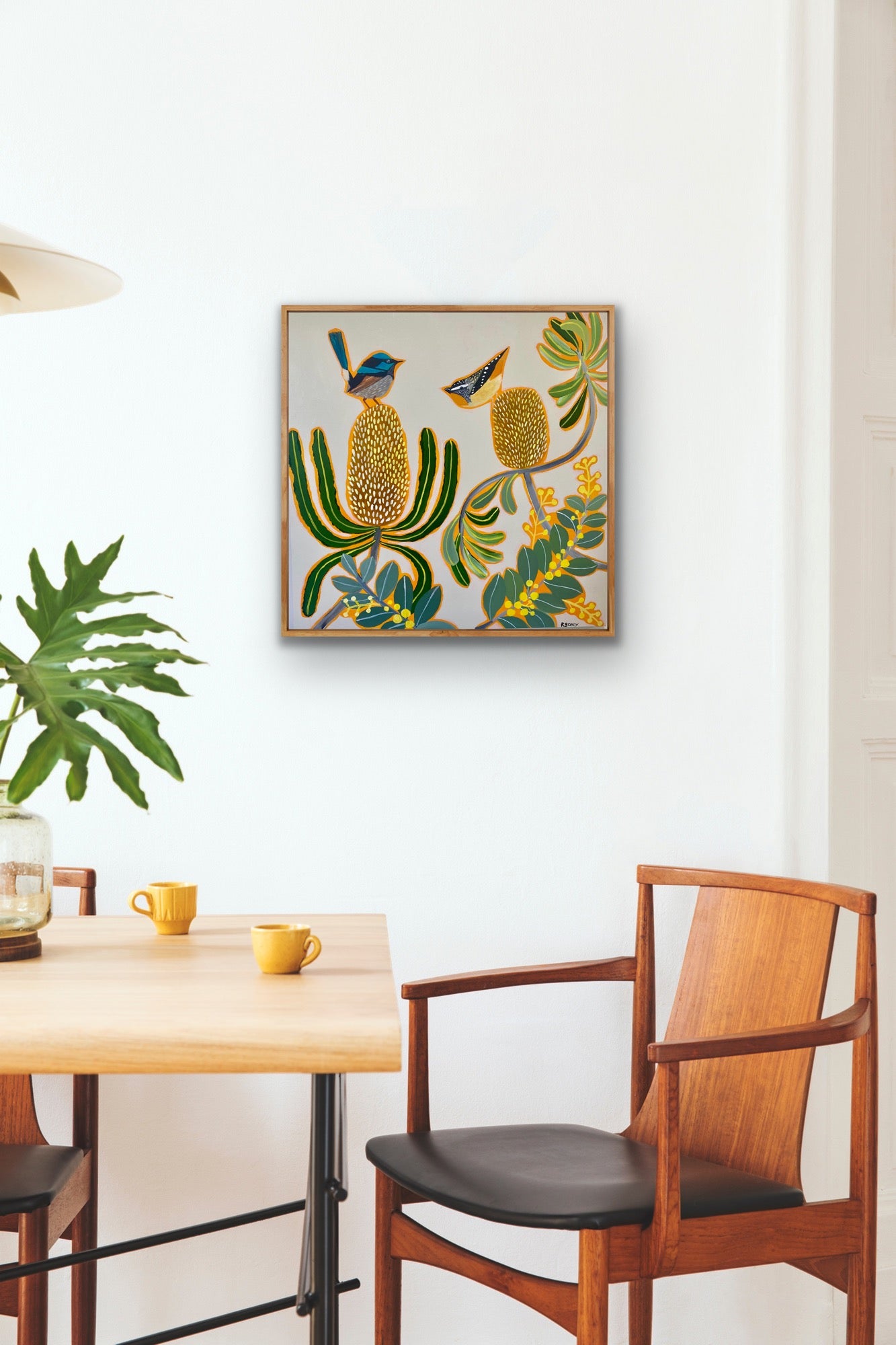 Fairy wren and Pardalote in the Natives