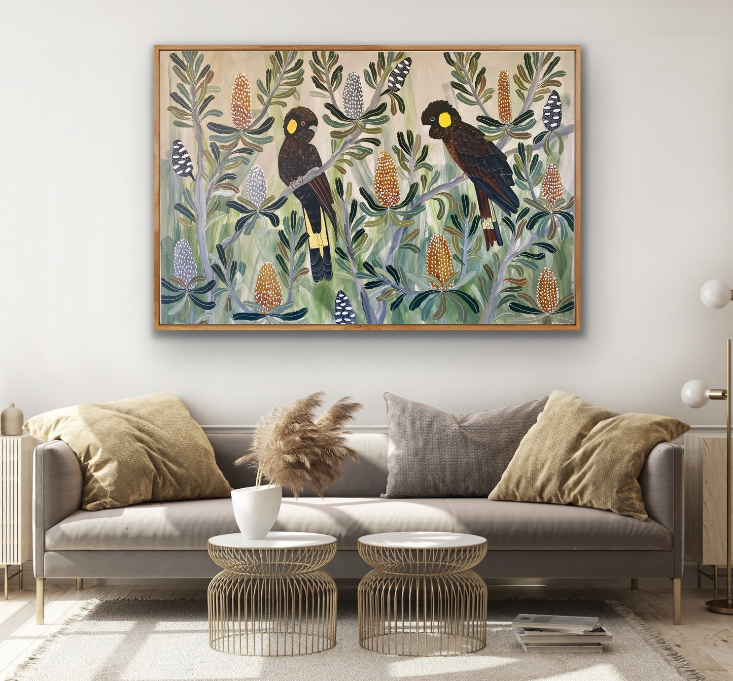 Black Cockatoos in The Banksia #6